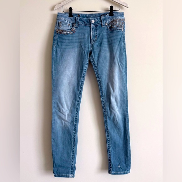 Miss Me Jeans Signature Skinny - Size 29 - Picture 1 of 12